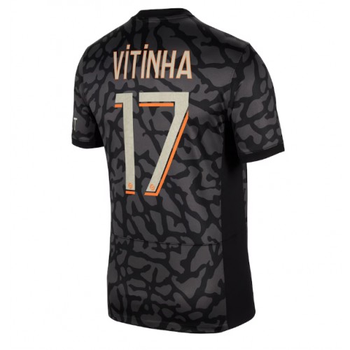 Maillot de foot Paris Saint-Germain Vitinha Ferreira #17 Troisième 2023-24 Manches Courte